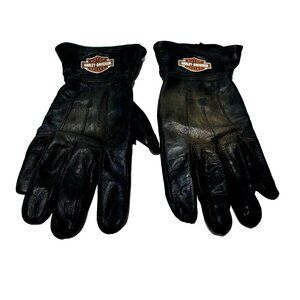Harley-Davidson Motorcycle Men's Vintage Riding Gloves Size 3XL Sun Faded As is